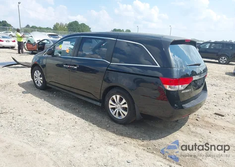 2014 Honda Odyssey Ex z USA, uszkodzony, nr VIN 5FNRL5H45EB018781